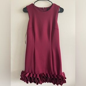 Never worn purple mini/midi dress